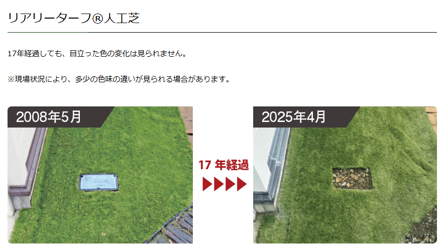 グリーンフィールド（リアリーターフ®）の画像